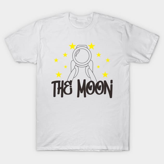 the moon T-Shirt by ndhfa